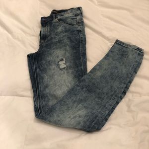 Express High Waisted ankle Jean leggings